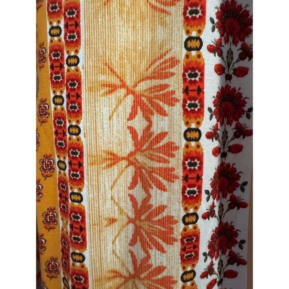 Bear Dance bell bottoms “the forbidden pants” baroque floral design 70’s vibe - Picture 6 of 10